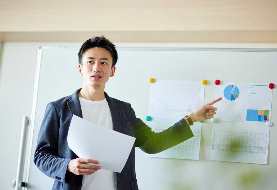 日本語のプレゼンテーション動画を英語に