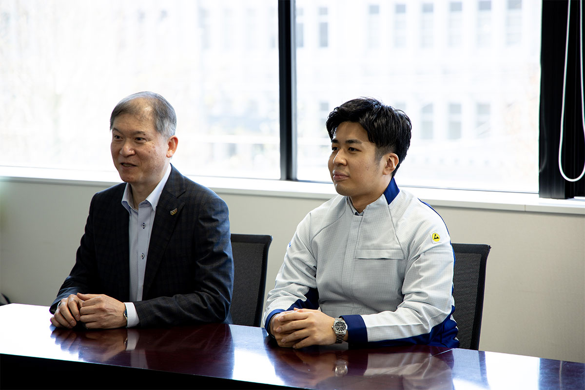 左:パナソニック 濱崎氏、右:パナソニック 宇佐美氏
